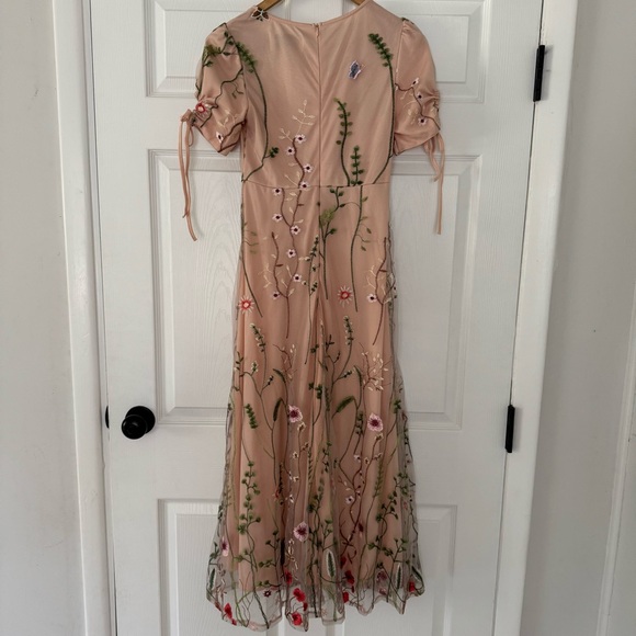 JessaKae Pink Floral Maxi Dress - Picture 4 of 8